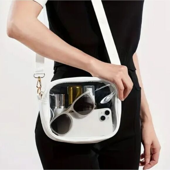 Transparent Crossbody Bag Stadium Approved and Concert Sports Event - Picture 11 of 11